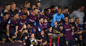 FC Barcelona Celebrate Its Champions