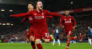 Liverpool and Shaqiri dominate Man Utd, regain lead.