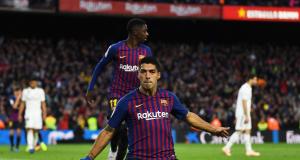 Sharp Suarez humiliates sinking Real Madrid